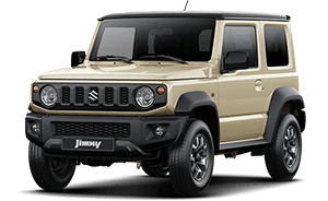 Suzuki Jimny render with clear background