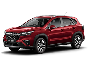 Suzuki S-Cross Hybrid render with clear background