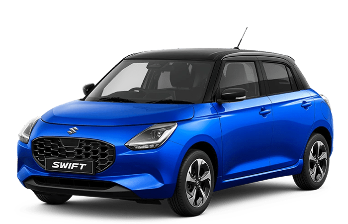 Suzuki Swift render with clear background