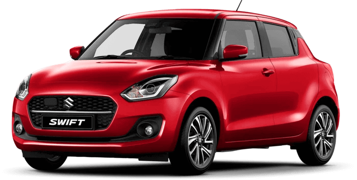 Suzuki finished in Burning Red Pearl Metallic