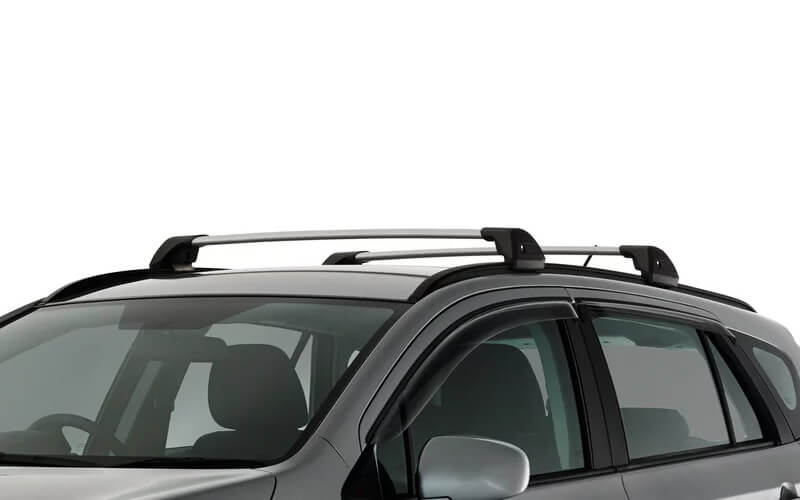 3D render of a Suzuki with the Roof Racks accessory attached